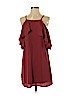 Charlotte Russe 100% Polyester Burgundy Casual Dress Size S - photo 1