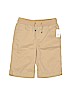 Gap Kids 100% Cotton Solid Tan Khaki Shorts Size L (kids) - photo 1