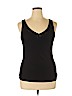 Apostrophe 100% Cotton Black Tank Top Size XL - photo 1