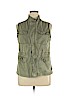 K. Jordan 100% Cotton Green Denim Vest Size XL - photo 1
