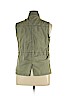 K. Jordan 100% Cotton Green Denim Vest Size XL - photo 2