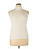 Croft & Barrow 100% Acrylic Ivory Sleeveless Top Size XL - photo 1