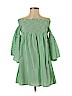 Zara 100% Cotton Green Casual Dress Size XS - photo 1