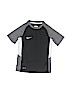 Nike 100% Polyester Black Active T-Shirt Size XS (kids) - photo 1
