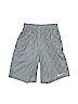 Nike 100% Polyester Gray Athletic Shorts Size S (kids) - photo 1