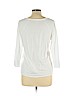 James Perse 100% Cotton White Long Sleeve Top Size Lg (3) - photo 2