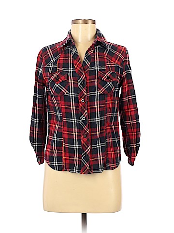 Forever 21 Long Sleeve Button-Down Shirt (view 1)
