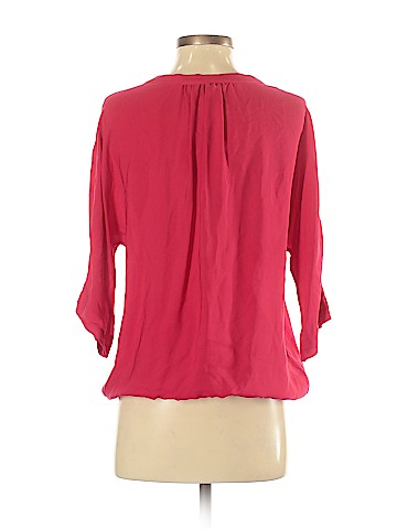Joie 3/4 Sleeve Silk Top (view 2)