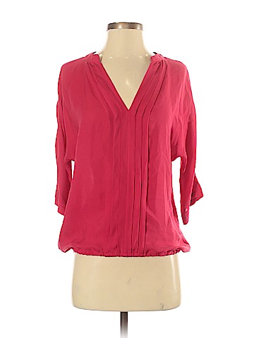 Joie 3/4 Sleeve Silk Top (view 1)