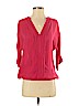 Joie 100% Silk Pink 3/4 Sleeve Silk Top Size XS - photo 1
