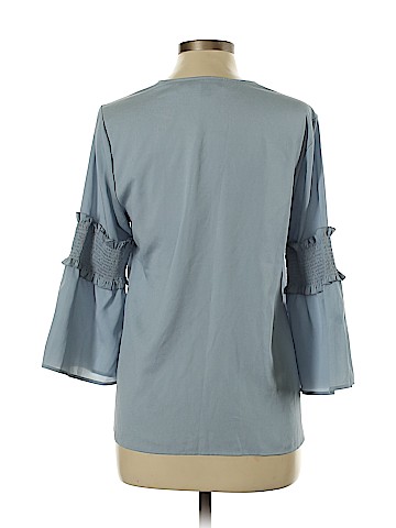Karl Lagerfeld Paris Long Sleeve Blouse (view 2)