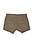 Abercrombie & Fitch Solid Green Denim Shorts Size 9 - 10 - photo 2