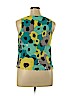 Candie's Teal Sleeveless Blouse Size XL - photo 2