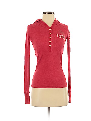 Victoria's Secret Pink Long Sleeve Henley (view 1)