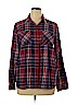 Madewell 100% Cotton Red Long Sleeve Button-Down Shirt Size XL - photo 1
