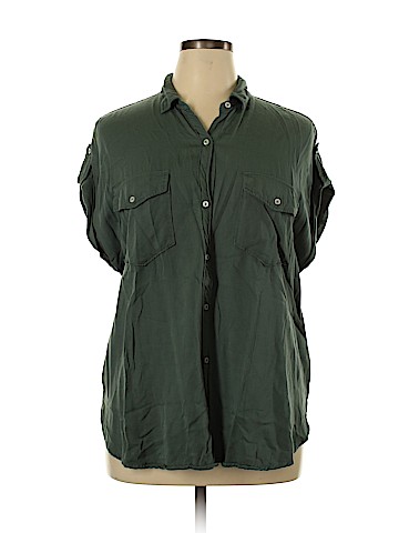 Aerie Long Sleeve Button-Down Shirt (view 1)