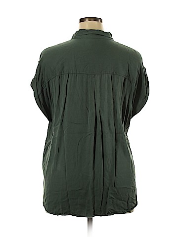 Aerie Long Sleeve Button-Down Shirt (view 2)