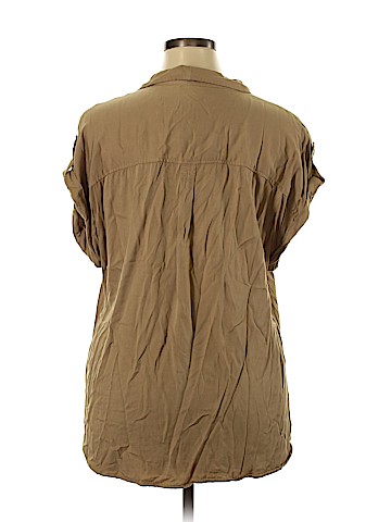 Aerie Long Sleeve Button-Down Shirt (view 2)