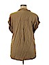 Aerie 100% Rayon Tan Long Sleeve Button-Down Shirt Size XL - photo 2