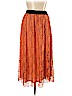 Lularoe 100% Polyester Orange Casual Skirt Size XL - photo 1