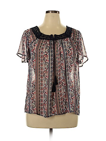 DressBarn Short Sleeve Blouse (view 1)
