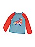 Mini Boden 100% Cotton Blue Long Sleeve T-Shirt Size 2 - 3 - photo 1