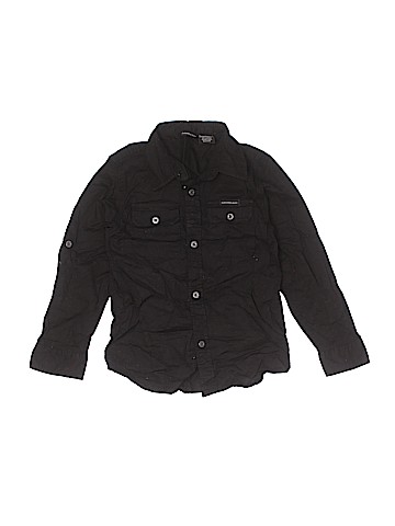 CALVIN KLEIN JEANS Short Sleeve Button-Down Shirt (view 1)