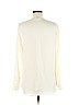 Theory 100% Silk Ivory Long Sleeve Silk Top Size M - photo 2