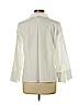 Talbots 100% Cotton White 3/4 Sleeve Button-Down Shirt Size 16 - photo 2