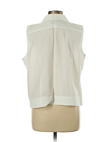 Talbots Sleeveless Button-Down Shirt (view 2)