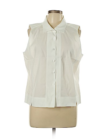 Talbots Sleeveless Button-Down Shirt (view 1)
