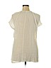 Akemi + Kin 100% Cotton White Short Sleeve Blouse Size XL - photo 2