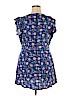 Xhilaration 100% Rayon Blue Casual Dress Size XXL - photo 2
