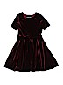 Un Deux Trois Burgundy Dress Size 10 - photo 1