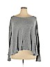 Mossimo Supply Co. Gray Long Sleeve Top Size XXL - photo 1