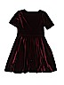 Un Deux Trois Burgundy Dress Size 10 - photo 2
