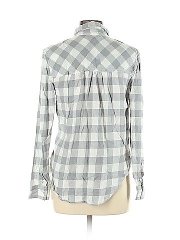 Aerie Long Sleeve Button-Down Shirt (view 2)