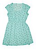 Xhilaration 100% Polyester Print Blue Dress Size 2XL (kids) - photo 1