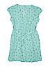 Xhilaration 100% Polyester Print Blue Dress Size 2XL (kids) - photo 2