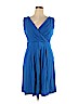 Lands' End Blue Casual Dress Size XL - photo 1