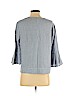 BCBGMAXAZRIA 100% Cotton Blue 3/4 Sleeve Blouse Size S - photo 1