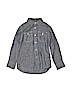 Crewcuts 100% Cotton Blue Long Sleeve Button-Down Shirt Size 4T - 5T - photo 1