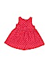 Baby Gap 100% Cotton Polka Dots Red Dress Size 6-12 mo - photo 2