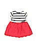 Baby Gap 100% Cotton Stripes Red Dress Size 12-18 mo - photo 1