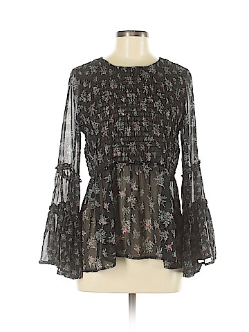 American Eagle Outfitters Long Sleeve Blouse (view 1)