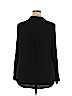 Croft & Barrow Black Long Sleeve Blouse Size 2X - photo 2