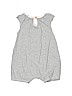 Burt's Bees Baby 100% Organic Cotton Gray Short Sleeve Outfit Size 6-9 mo - photo 2