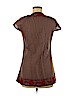 Free People 100% Cotton Brown Short Sleeve Blouse Size 8 - photo 2