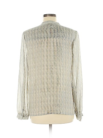 Tory Burch Long Sleeve Silk Top (view 2)