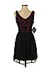 Bebop 100% Polyester Black Cocktail Dress Size S - photo 1